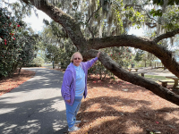 Dorothy at Airlie Gardens