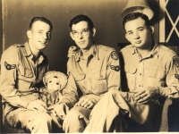 Airman Richards and friends