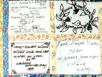 Russ and Polly's Golden Anniversary Quilt 30