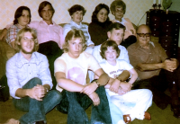 Moore-Cherry family circa 1976