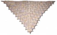 Luna Moth Shawl