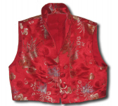 Silk Brocade Vest