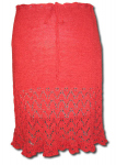 Red Lace Skirt