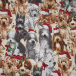 Christmas Puppies pocket