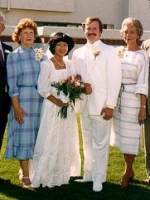 Parents and the newly married couple