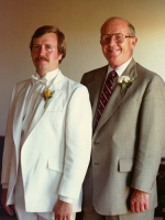 Groom and dad