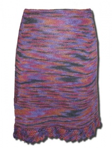 Sawtooth skirt