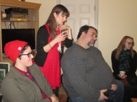 Maggie Hanson, Megan Misslin, Matt Pavik and Beth Dodge