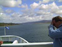 Approaching Kinnacraig