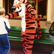 The most wonderful thing about Tigger