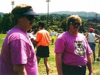 Tom and Sean at the Games
