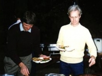 Michael and Bill and food