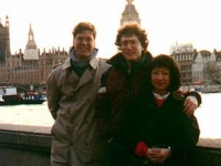 Patty with Jonathan Eader in London